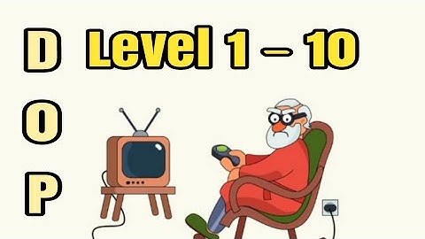 DOP : Draw On Part Level 1 - 10 Solution