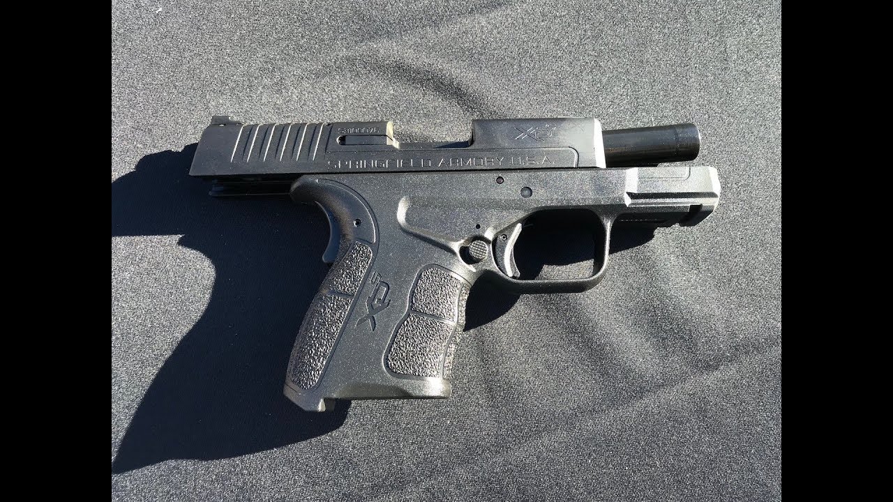 Springfield Armory XDs Mod2 .45 ACP Shooting - SHOT Show 2018 - YouTube