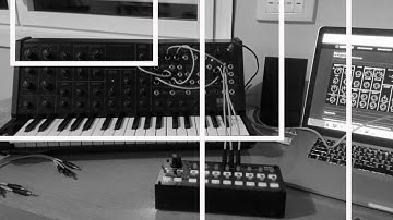 Joy sequence with Korg Ms20 mini and SQ-1