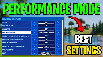 How To Fix Performance Mode in Fortnite! *BOOST FPS* (Textures Not Loading/Rendering Bug Fix)