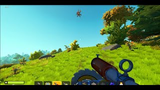 Scrap Mechanic - Almost one hit Farmbots with this build??? - Ep 2