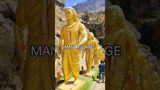 Last Indian Village Mana 🏔️ | Badrinath Yatra Vlog #rahulrajputshorts #minivlog #manavillage