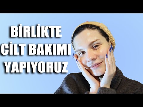 Birlikte Cilt Bakımı Rutini Yapıyoruz | Çok Sorulan Soruları Cevaplıyorum | Göz Çevresi Rutini vs..