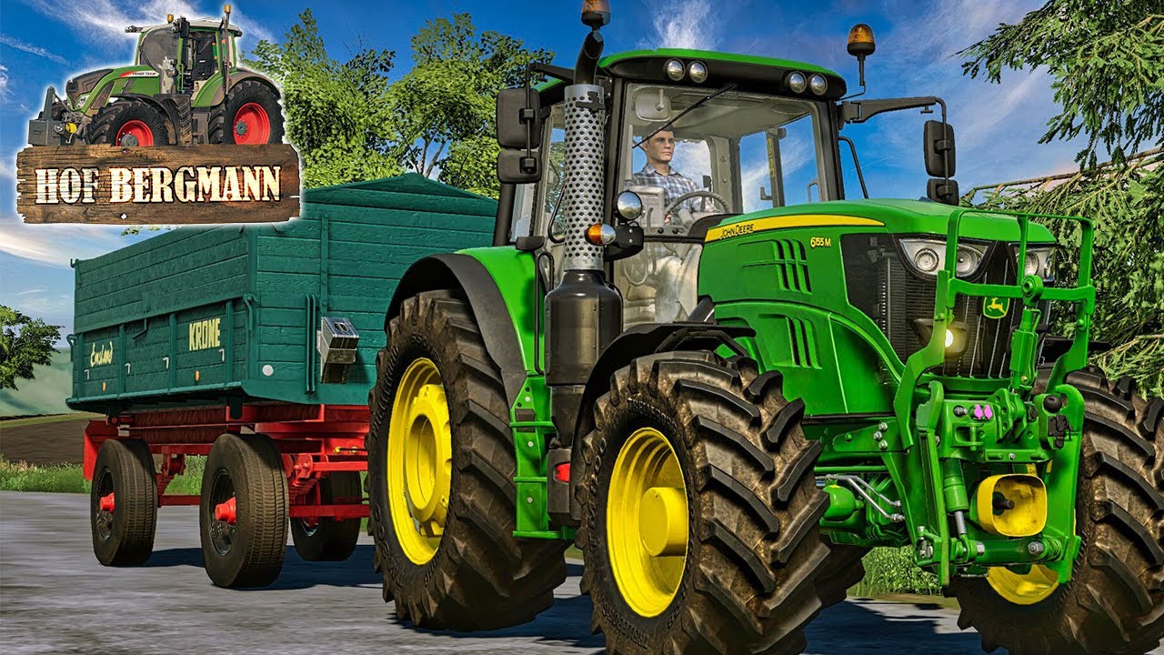 LS19 Hof Bergmann - Roggenernte mit Claas Mega & Ballenpressen - Farming Simulator 19