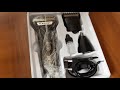 Unboxing KEMEI Professional Trimmer.Model:KM-6776