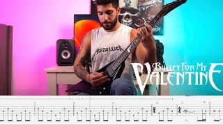 Bullet For My Valentine - 'Say Goodnight' - Guitar Cover with On Screen Tabs(#27)