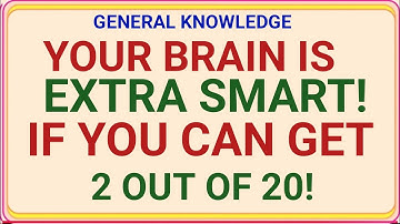 YOUR BRAIN IS EXTRA SMART! IF YOU CAN GET 2 OUT OF 20! |GRAMMAR QUIZ MASTER 