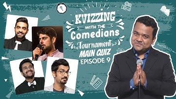 KVizzing With The Comedians 4th edition | SF 1 ft.  Azeem, Rahul, Sahil & Varun