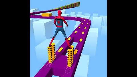 ‏Spiderman Skacker Stacker - Fun Mobile Gameplay #shorts level(275)