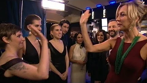 Golden Globes 2013: Lena Dunham, 'Girls' Cast, Ade...