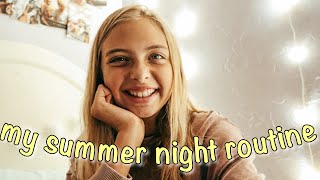 My SUMMER Night Time ROUTINE 2020! | Addison Nicole
