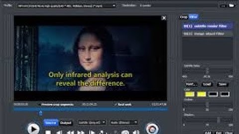 how to change subtitle font color by notepad