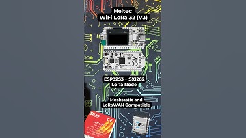 WiFi LoRa 32 (V3), ESP32S3 + SX1262 LoRa Node, Meshtastic and LoRaWAN Compatible