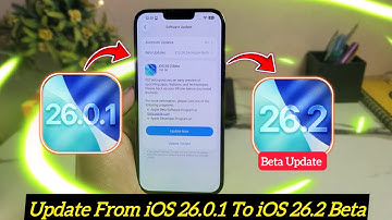How to Update iPhone From iOS 26.0.1 To iOS 26.2 Beta Update (Step By Step | Full Guide)