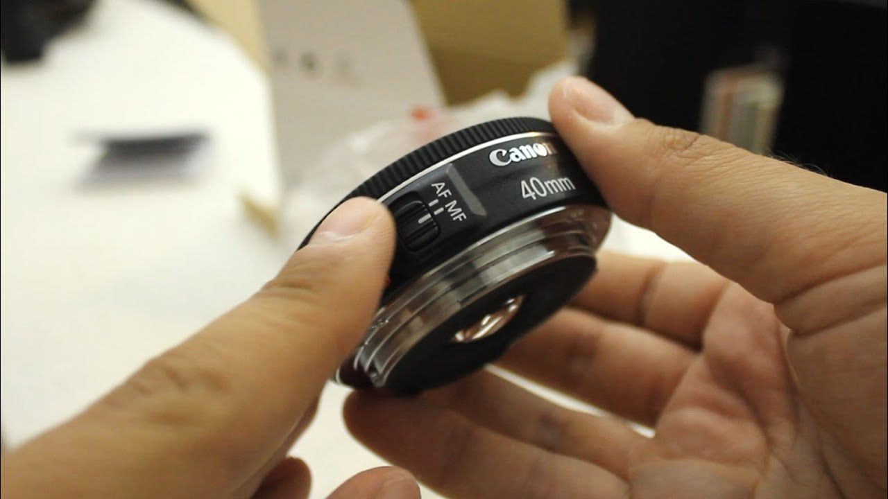Canon EF 40mm STM 'Pancake' lens review (with samples) YouTube