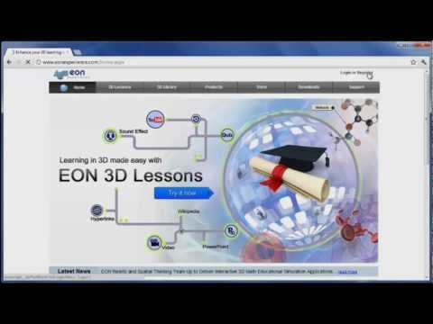 EON Creator Video Tutorial #2 - Registration Activation Download Login