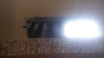 LED Matrix Startup IP Address