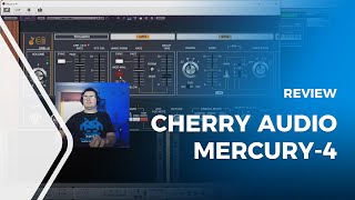 Celebrity Cherry Audio Mercury-4 Synth Review, Demo and Walkthrough Wealth