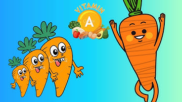 Bài hát Củ Cà Rốt || Bài hát về các loại rau củ quả || Nhạc thiếu nhi vui nhộn || AN AN channel