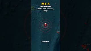 M4.6 Earthquake Hits Tonga - Jun 18 #Shorts