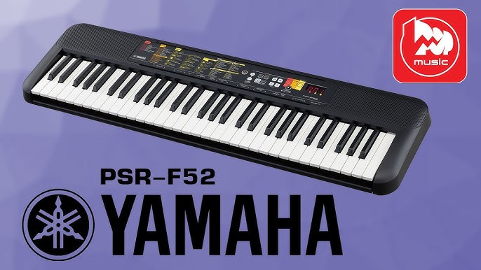 Teclado Musical Yamaha PSR-F52 com Suporte - Super Sonora