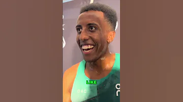 Yared Nuguse Gets Beat By Emmanuel Wanyonyi At Grand Slam Track 