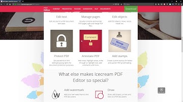 Modificare i file PDF gratuitamente con IceCream PDF Editor