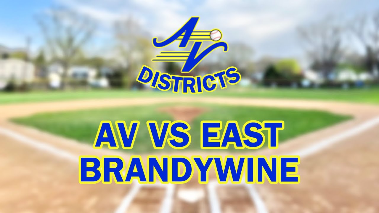 2023 11u District Tournament AV vs East Brandywine YouTube