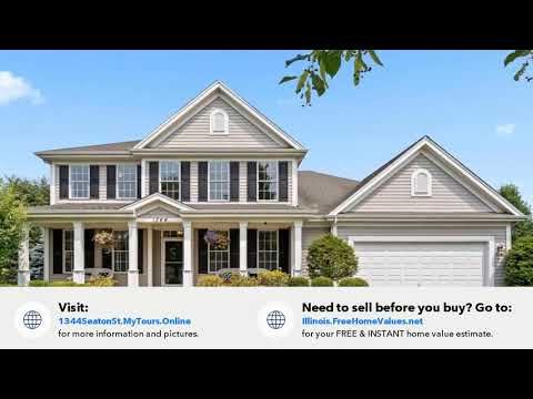 1344 Seaton St, Elburn, IL home video tour