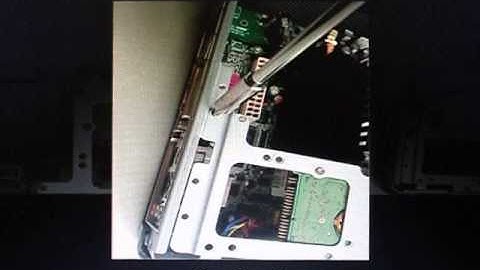 RDP Thin Client XL 500 - How to Fix the laptop HDD into XL 500 Device