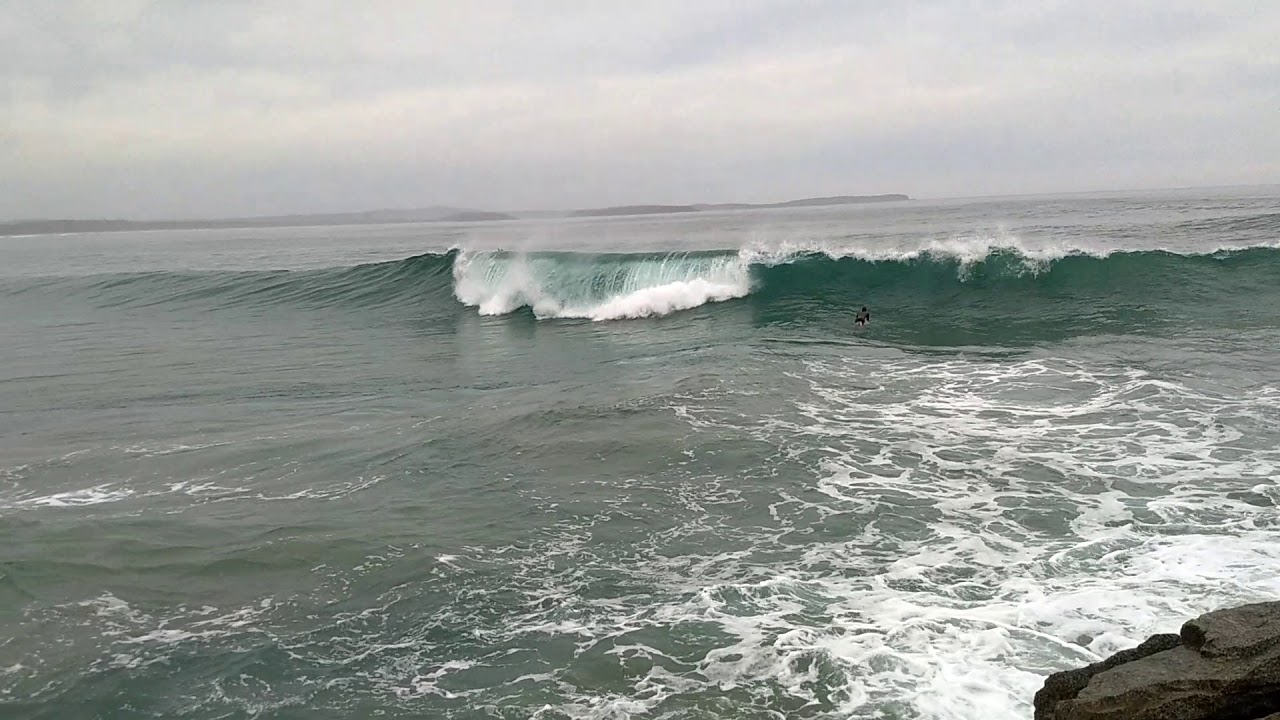 Moruya Breakwall surf YouTube