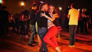 Zoukendary. Maxim Chistokletov and Oksana Kononova. Zouk improvisation.