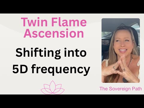 Shifting into the 5D frequency #twinflame #ascension 