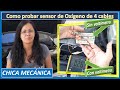 Como probar Sensor oxígeno de 4 cables - Con mutímetro y sin multímetro