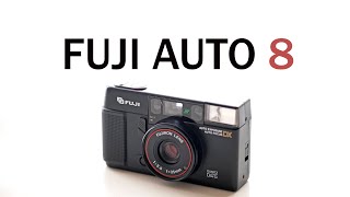 Fuji auto 8 date film camera - YouTube