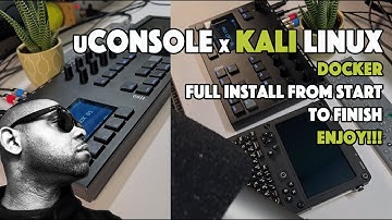 Automated Kali Linux Install on ClockworkPi UConsole | Docker Tutorial