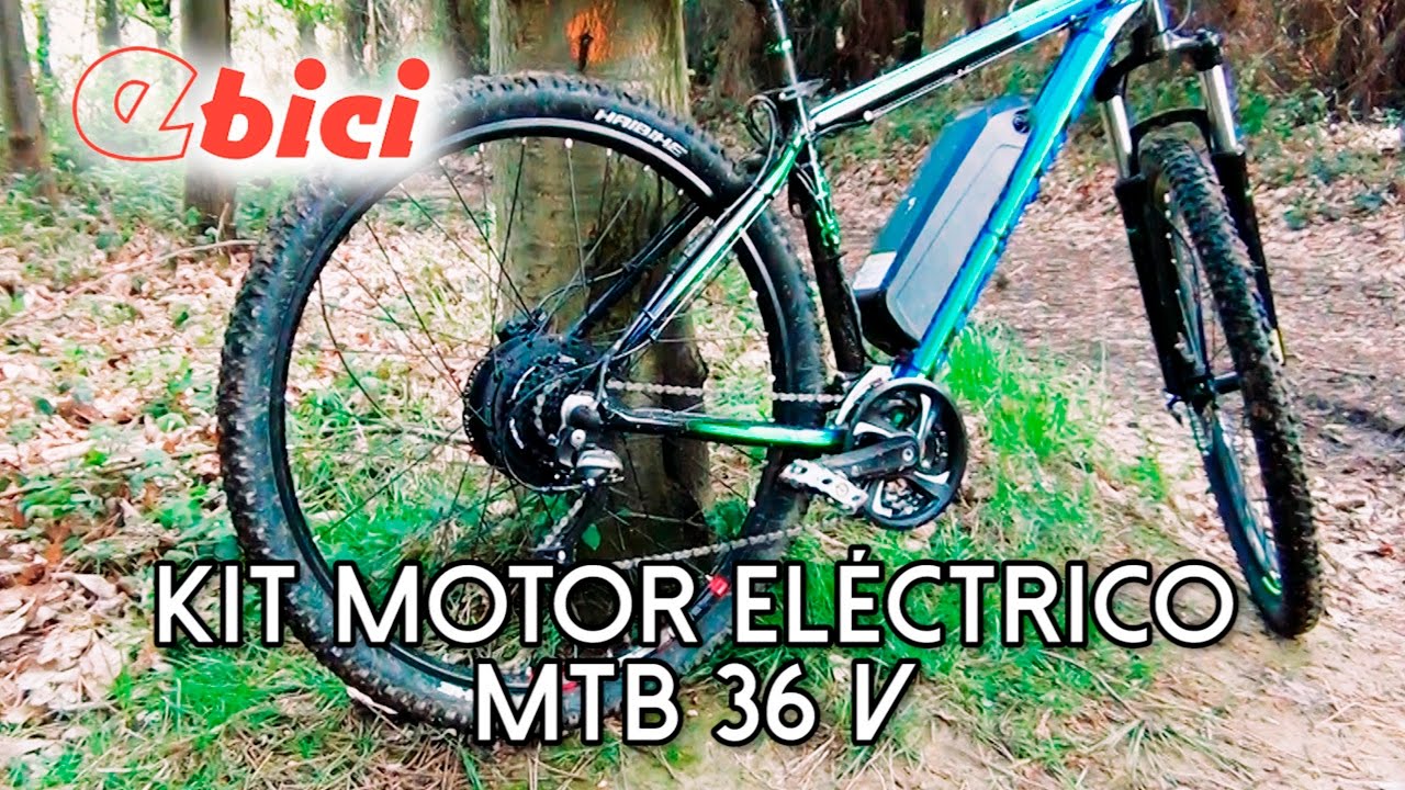 Convirtiendo una MTB en BICICLETA eléctrica con el kit Ebici 