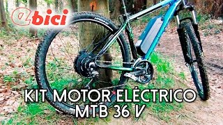 Convirtiendo una MTB en BICICLETA eléctrica con el kit Ebici