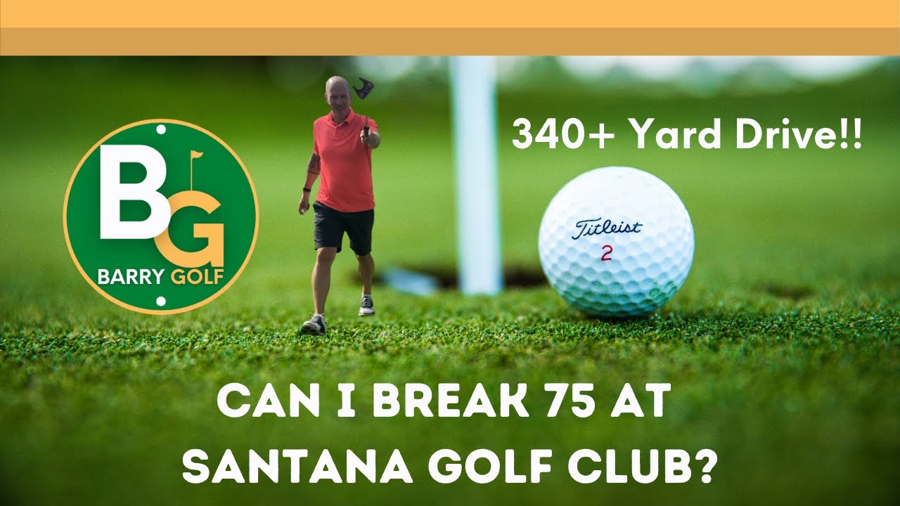 Breaking 75 after a poor front 9 at Santana Golf Club Marbella with a 340 yard tee shot on a par 5!