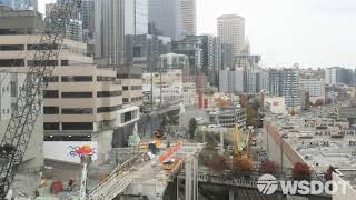 Demolishing Seattle’s Alaskan Way Viaduct: Working close to the BNSF railroad tracks