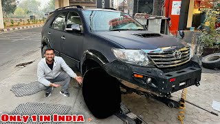 Finally Fortuner converted into Beast | Fortuner axle broke down