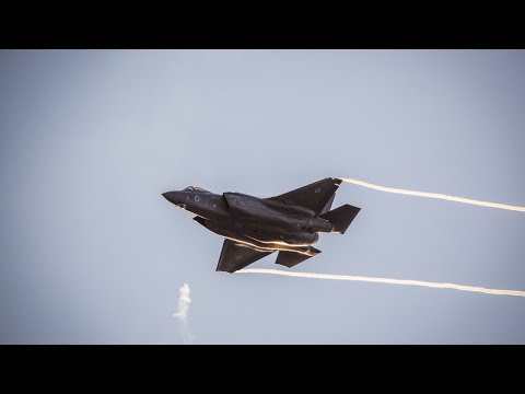 Israeli F-35s Send Hezbollah Clear Message with Beirut Flyover