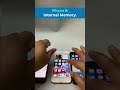 5. How to check the "Internal Memory Capacity" of an iPhone 8. #iphone #smartphone