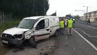 Accidente en Outeiro de Rei
