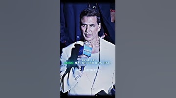 Oversmart act fails against Akshay 💀🤯 || #akshaykumar #srk #comedy #bollywood #viralvideo