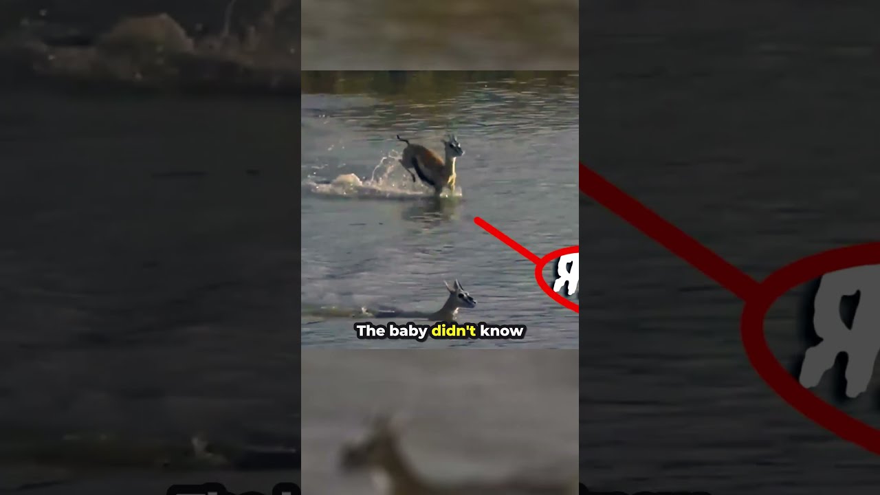 Mother Deer Sacrifices Herself To Save Baby 
