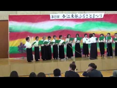 春江町　唱謡会の発表会-2