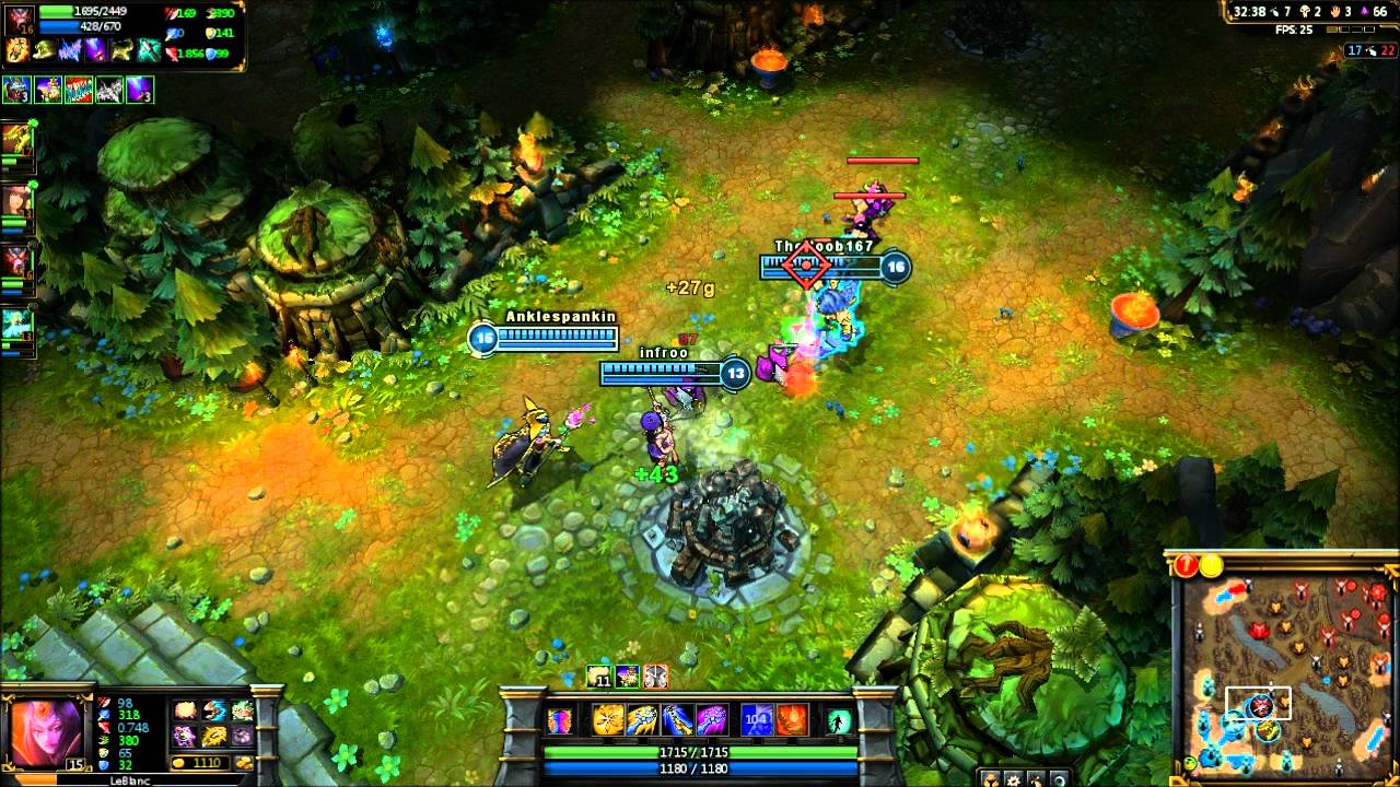 league of legends strategy League of Legends - LeBlanc can Burst - Full Game Commentary