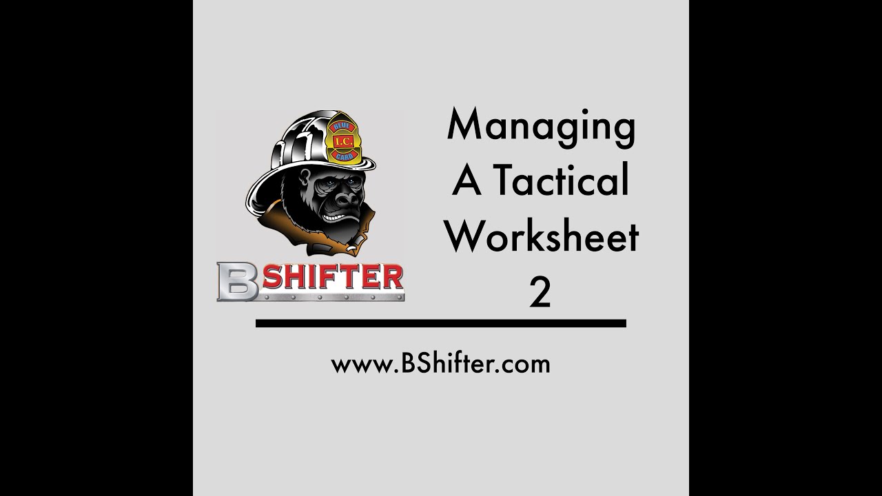 Managing a Command Worksheet Part 2 - YouTube