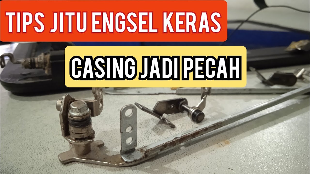 CARA ENGSEL LAPTOP RUSAK | ENGSEL LAPTOP KERAS | CASING LAPTOP PECAH